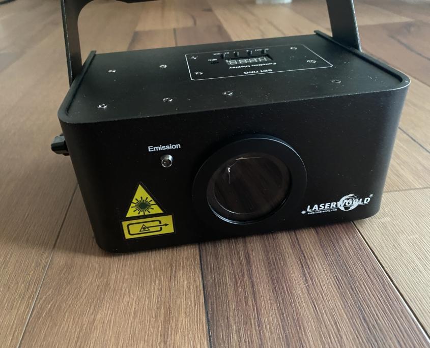 Blick auf Laserworld EL-300RGB